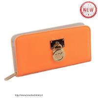 michael kors hamilton zip-around groot oranje portefeuilles Tassen Outlet or6os454